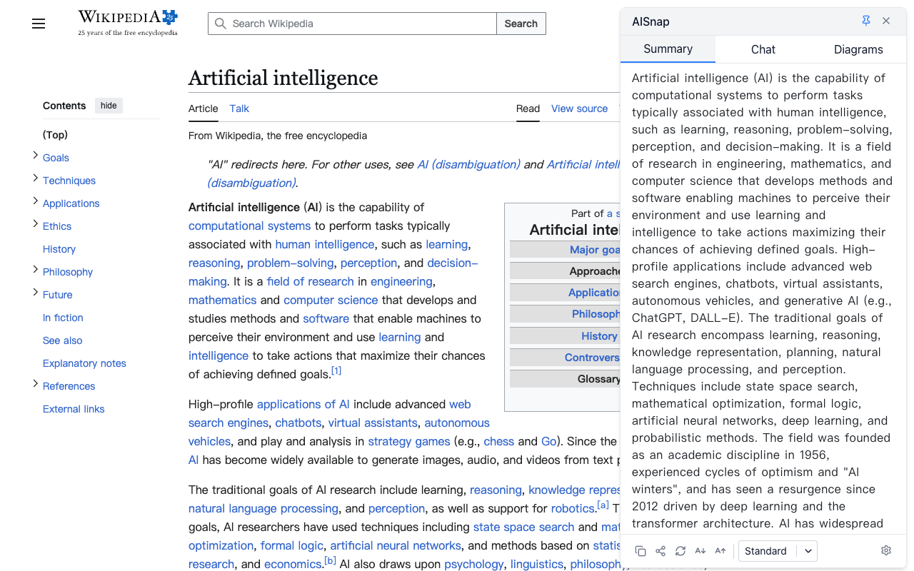 AISnap screenshot 1
