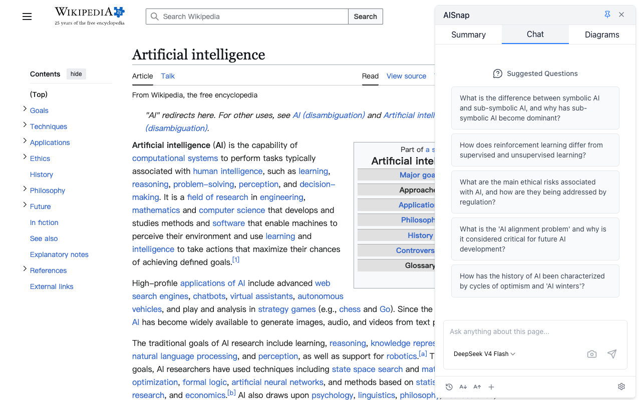 AISnap screenshot 2